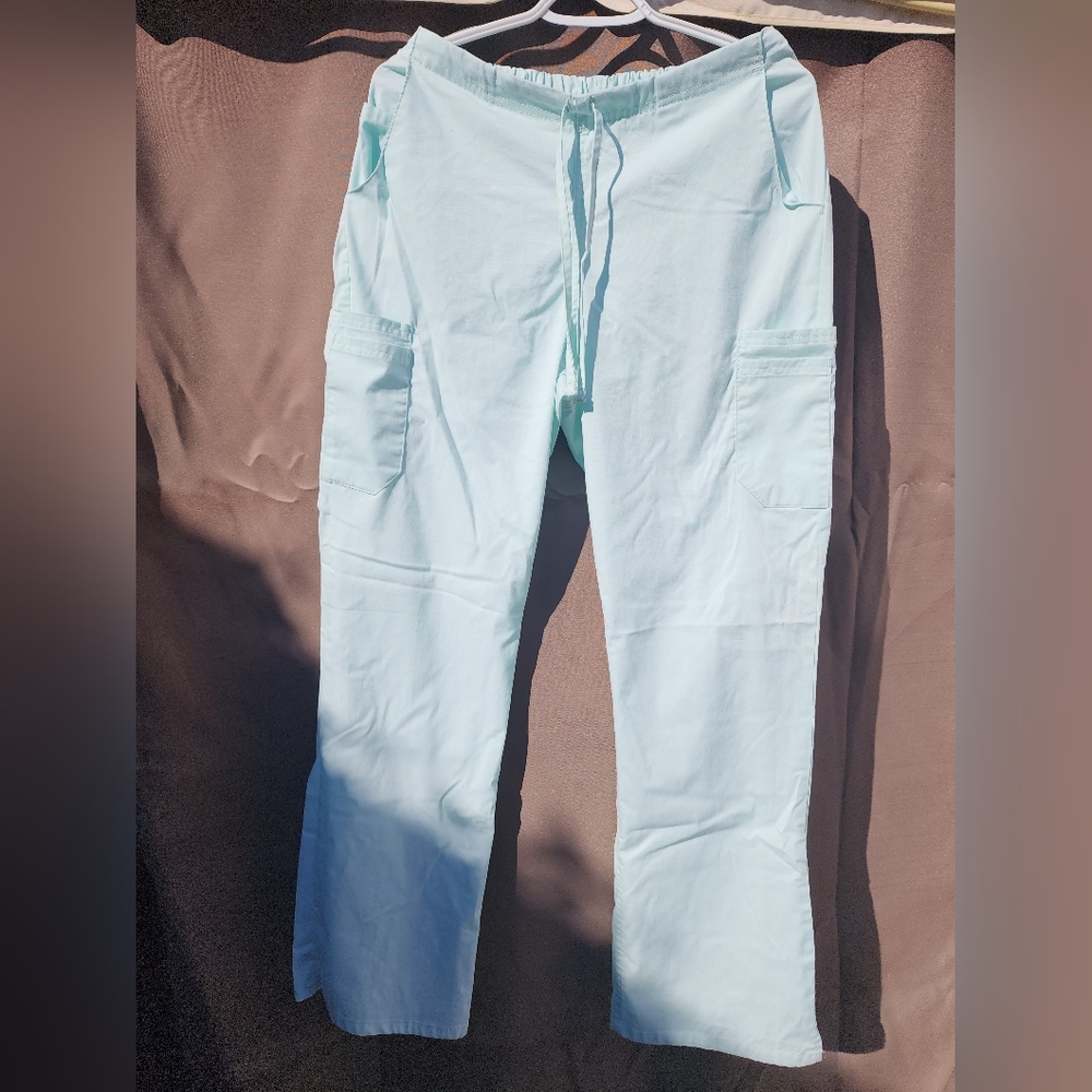 Butter Soft Mint Green Scrub Pants